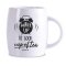Hrnek "Wake up to good cup of tea" | 450 ml